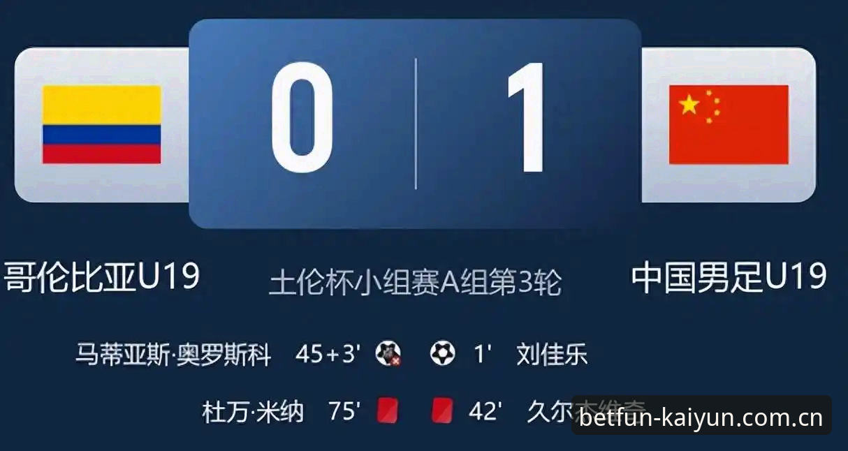 U19国足土伦杯出局深度评测：从0-3完败看数据背后的进攻瘫痪与防守短板